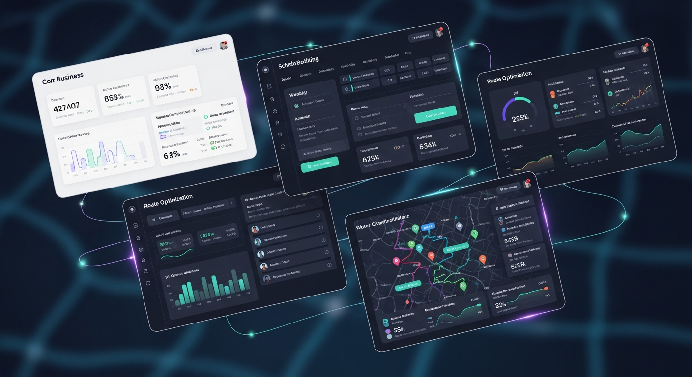 pool saas dashboard DBRMGnWh