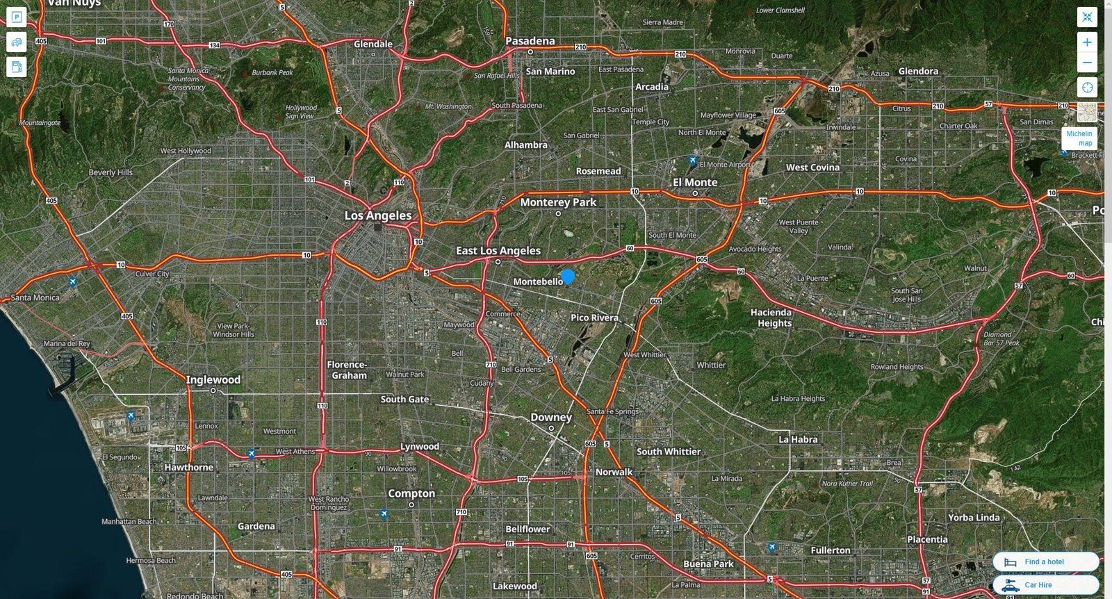 SEO Services Company service areas near Montebello CA
