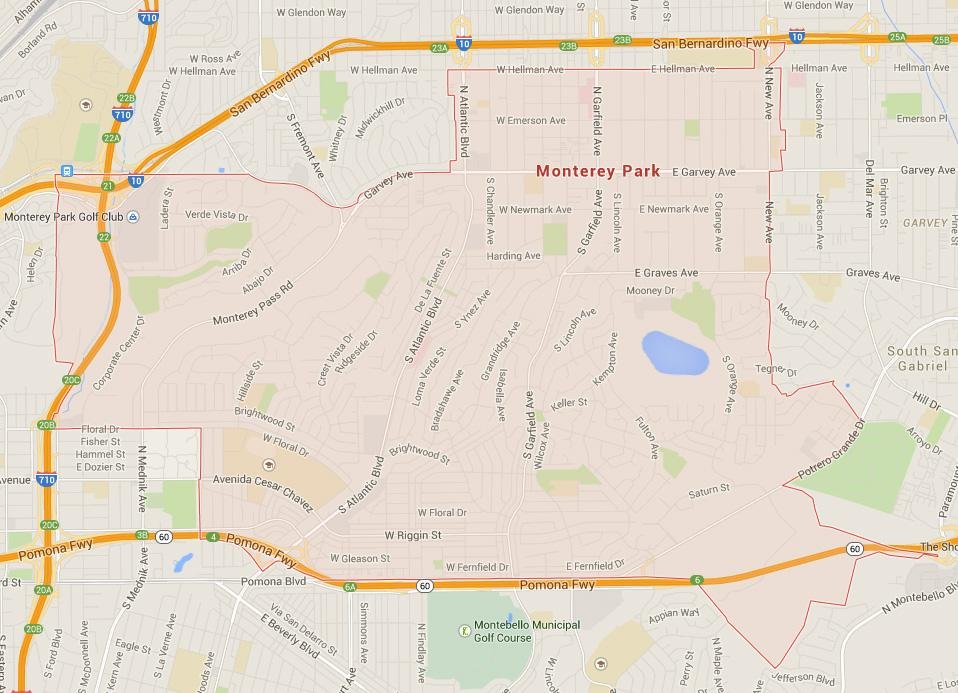 Social Media management Company service areas near Monterey Park CA