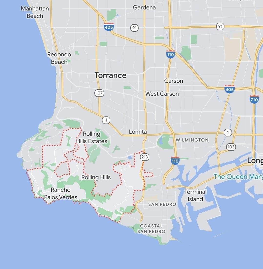 Website Design Company service areas near Rolling Hills Estates CA