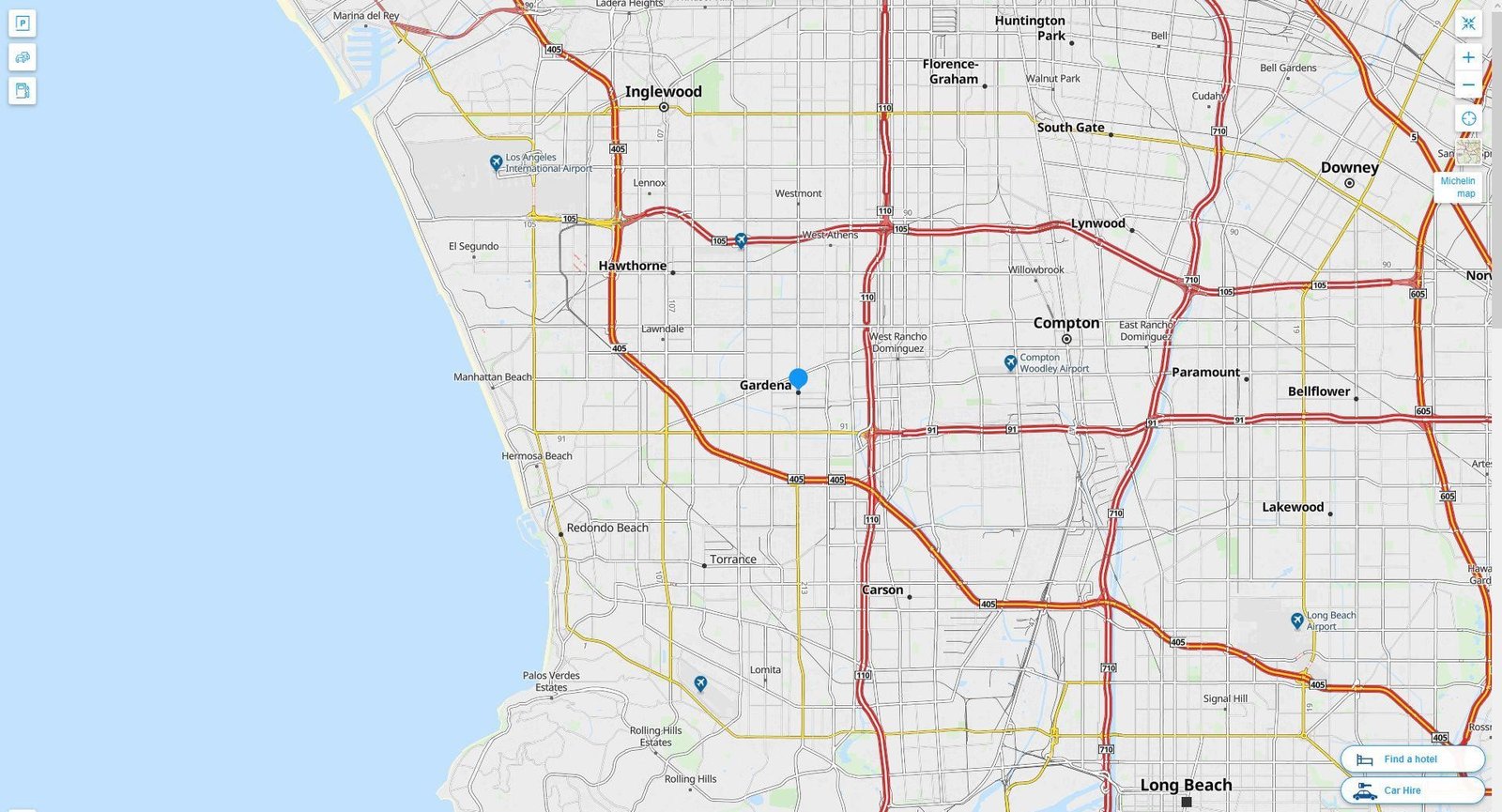Website Development management Company service areas near Gardena CA